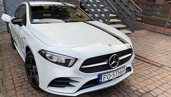 Mercedes klasy A hybryd, automat