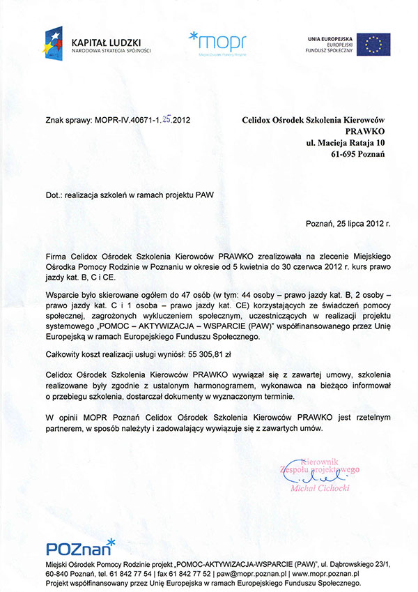 Miejski Ośrodek Pomocy Rodzinie