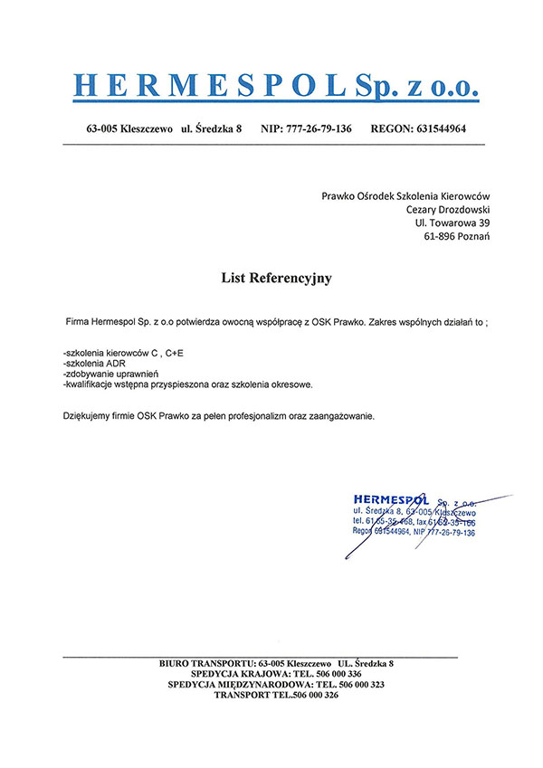 HERMESPOL Sp. z o.o.